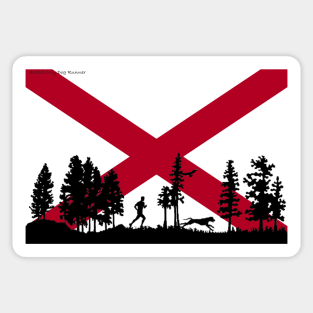 Run Alabama Sticker